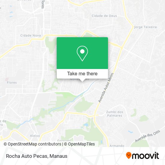 Rocha Auto Pecas map