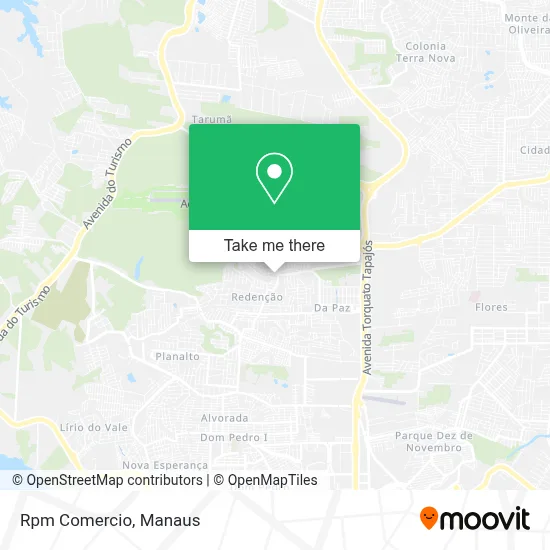 Rpm Comercio map