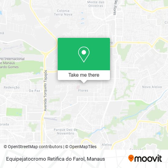 Equipejatocromo Retifica do Farol map