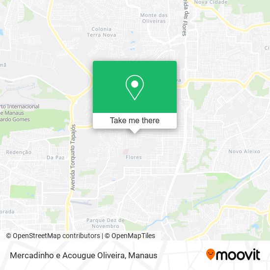 Mercadinho e Acougue Oliveira map