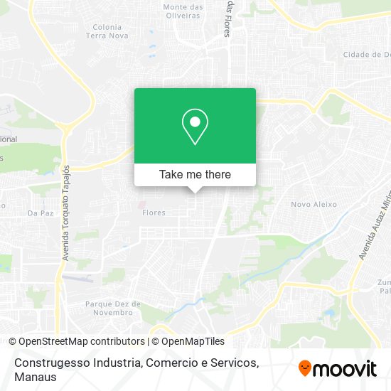 Construgesso Industria, Comercio e Servicos map