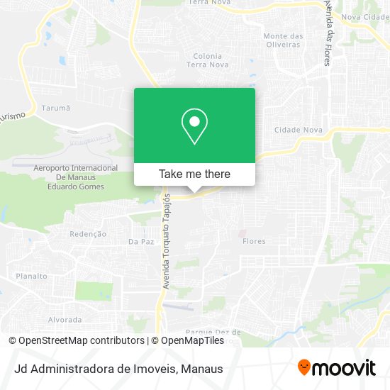 Mapa Jd Administradora de Imoveis