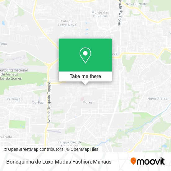 Bonequinha de Luxo Modas Fashion map
