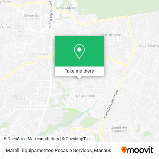 Marelli Equipamentos Peças e Servicos map