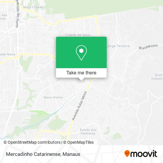 Mercadinho Catarinense map