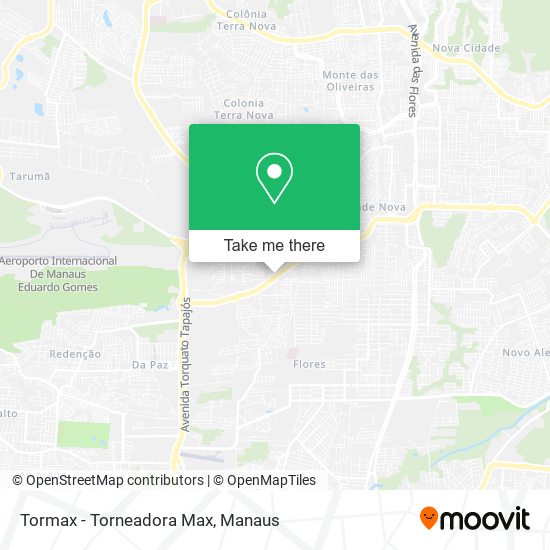 Mapa Tormax - Torneadora Max