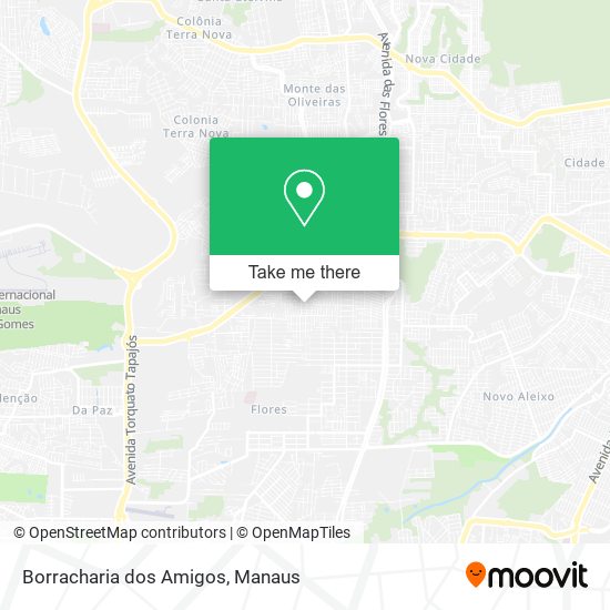 Borracharia dos Amigos map