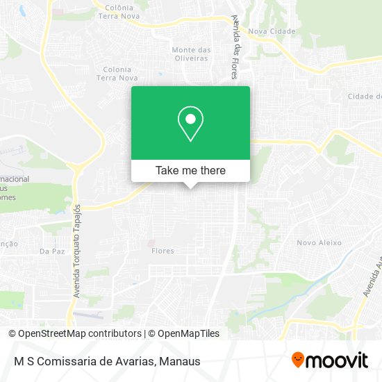 M S Comissaria de Avarias map