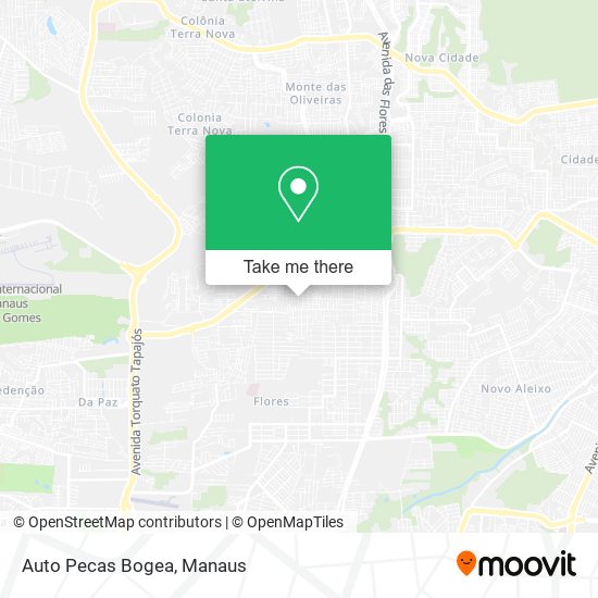 Auto Pecas Bogea map