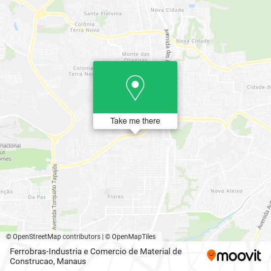 Ferrobras-Industria e Comercio de Material de Construcao map