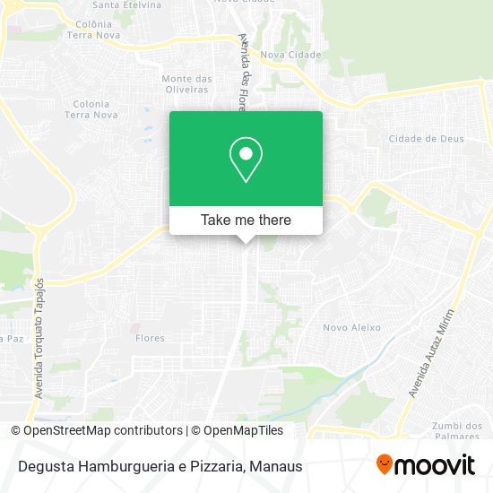 Degusta Hamburgueria e Pizzaria map