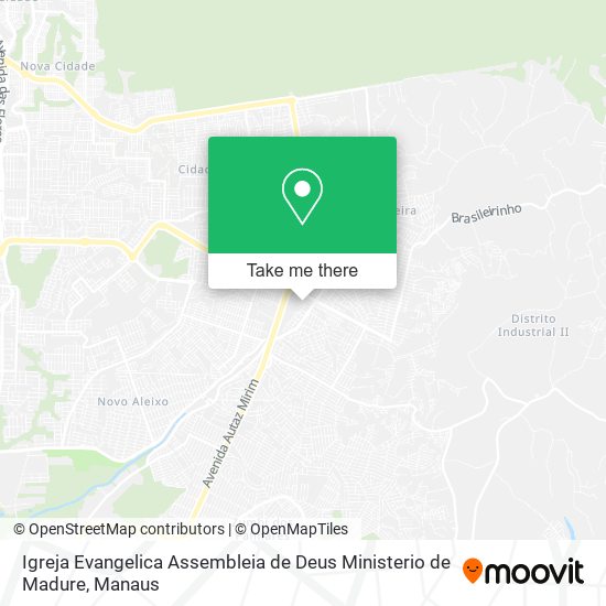 Igreja Evangelica Assembleia de Deus Ministerio de Madure map