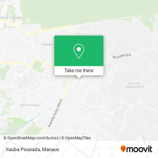Itauba Pousada map