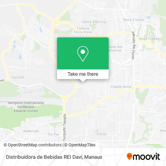 Distribuidora de Bebidas REI Davi map