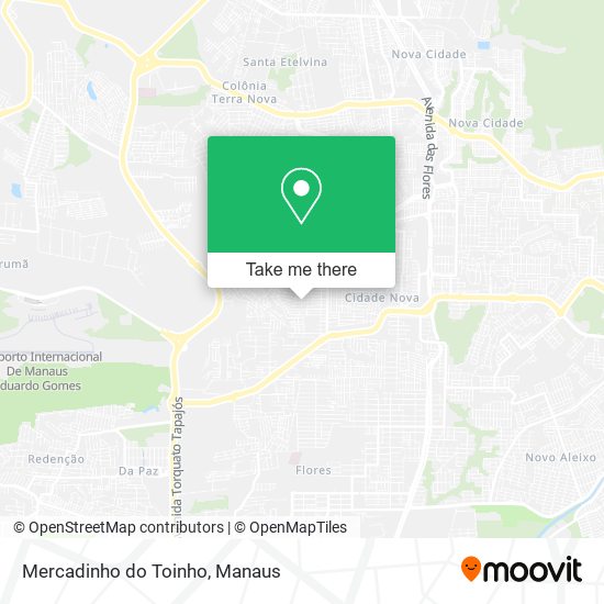 Mercadinho do Toinho map