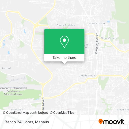 Banco 24 Horas map