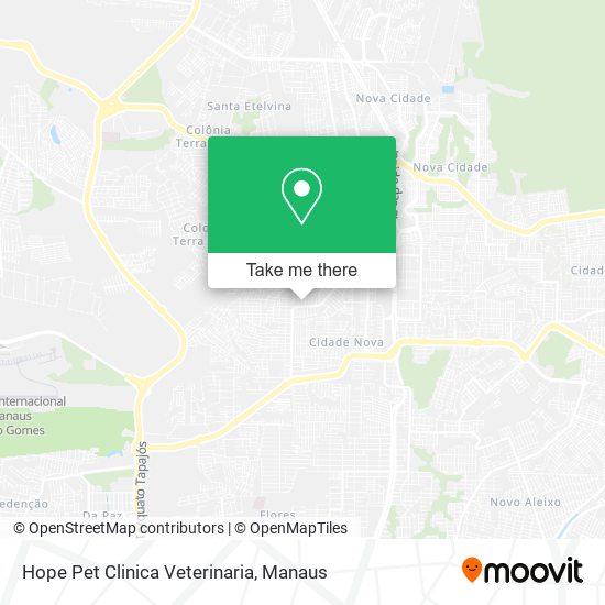 Hope Pet Clinica Veterinaria map