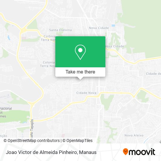 Joao Victor de Almeida Pinheiro map