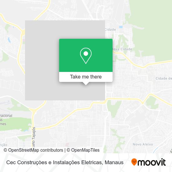 Cec Construçòes e Instalações Eletricas map