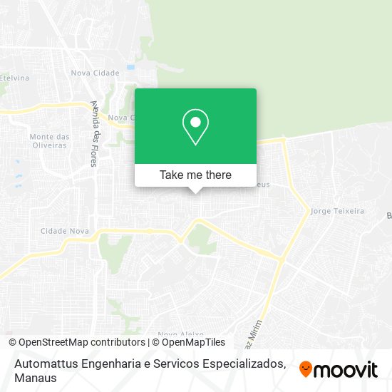 Mapa Automattus Engenharia e Servicos Especializados