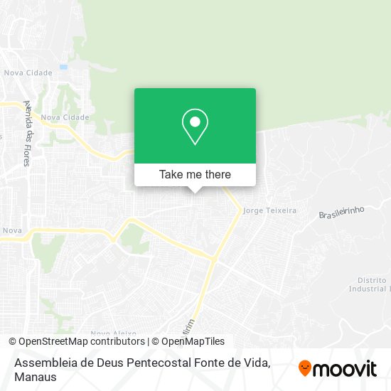 Assembleia de Deus Pentecostal Fonte de Vida map