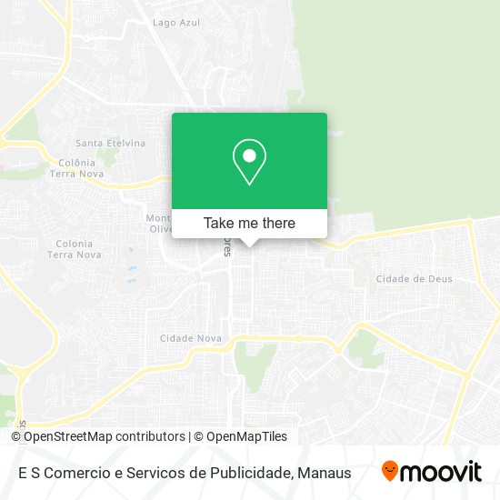 E S Comercio e Servicos de Publicidade map