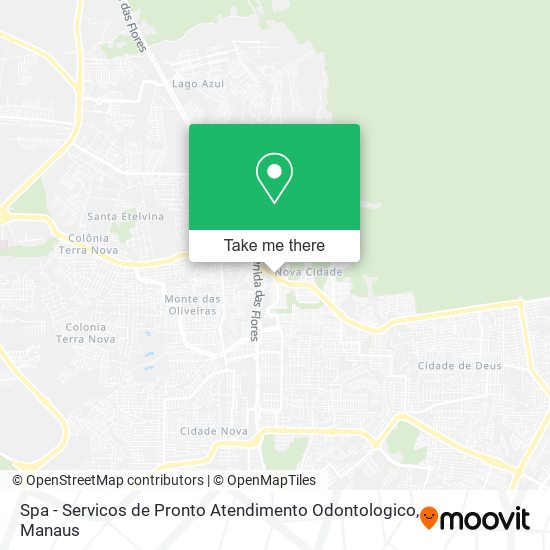 Spa - Servicos de Pronto Atendimento Odontologico map