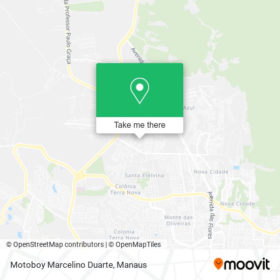 Motoboy Marcelino Duarte map