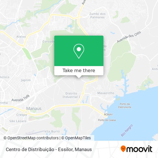 Centro de Distribuição - Essilor map