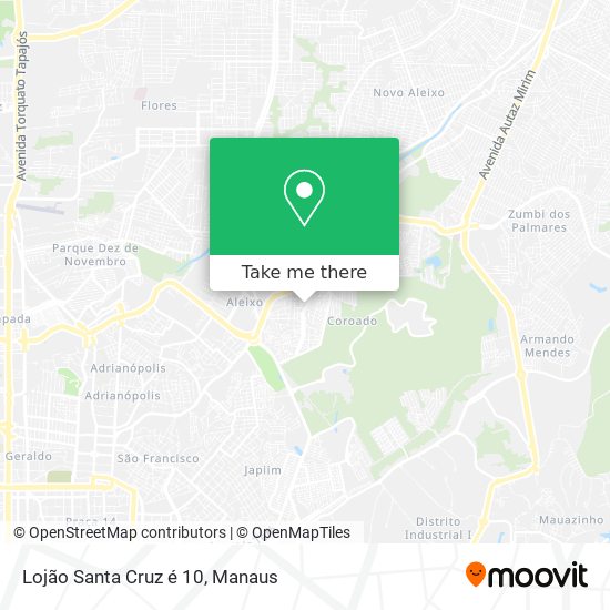 Lojão Santa Cruz é 10 map