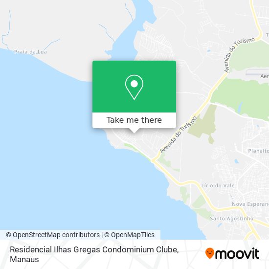 Residencial Ilhas Gregas Condominium Clube map