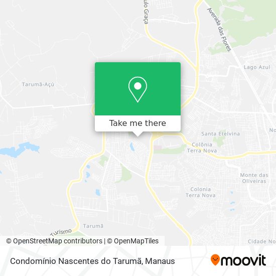 Condomínio Nascentes do Tarumã map