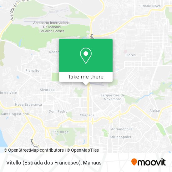 Vitello (Estrada dos Francêses) map