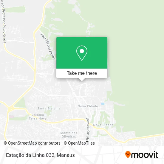 Estação da Linha 032 map