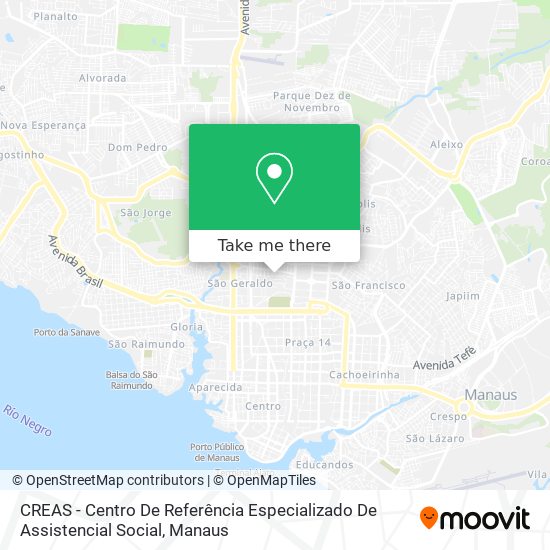 CREAS - Centro De Referência Especializado De Assistencial Social map