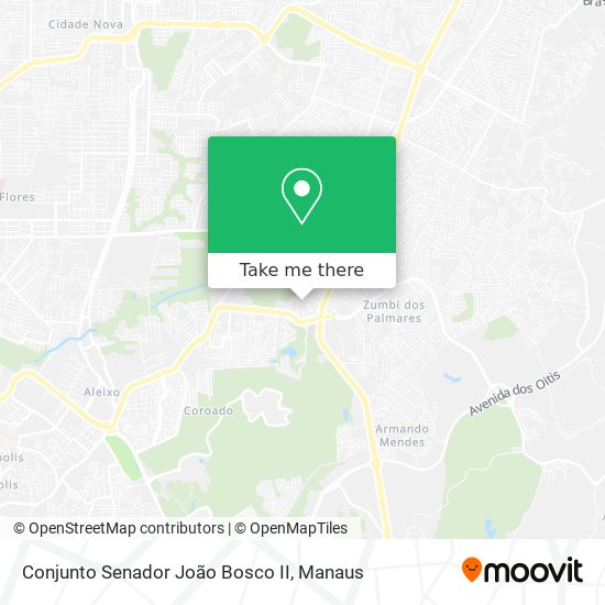 Conjunto Senador João Bosco II map
