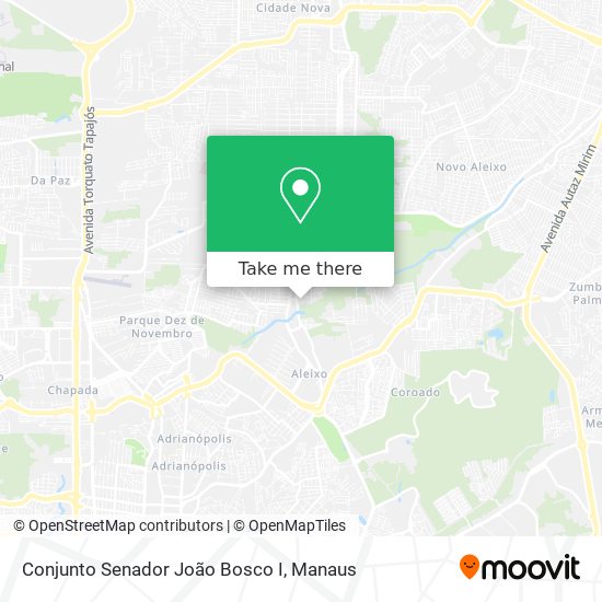 Conjunto Senador João Bosco I map