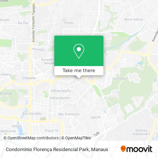 Condomínio Florença Residencial Park map