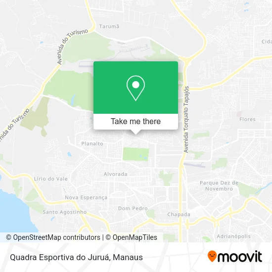 Quadra Esportiva do Juruá map