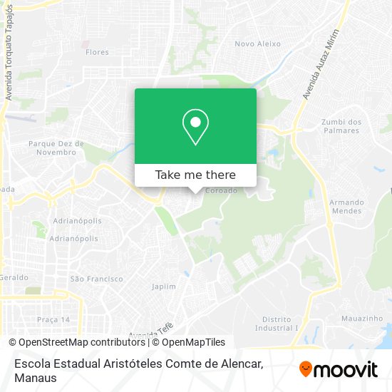 Escola Estadual  Aristóteles Comte de Alencar map