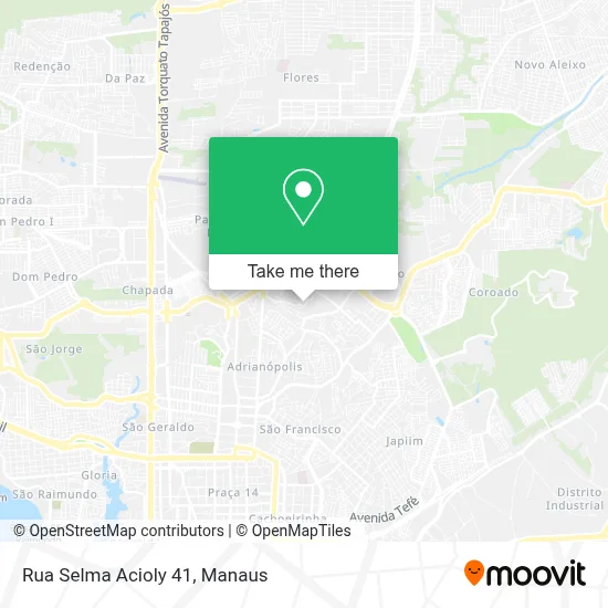 Rua Selma Acioly 41 map