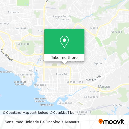 Sensumed Unidade De Oncologia map