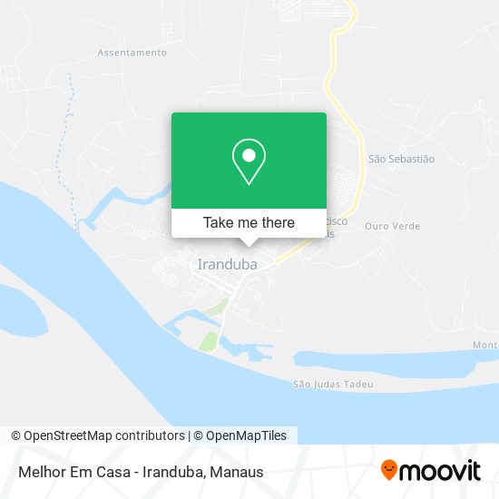 Melhor Em Casa - Iranduba map