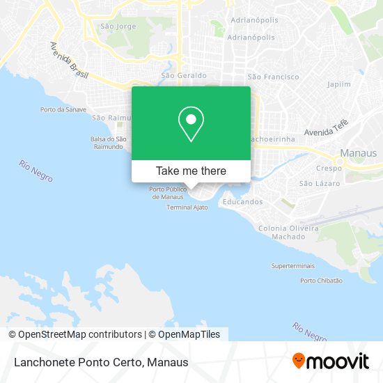 Lanchonete Ponto Certo map