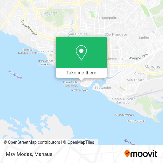Msv Modas map