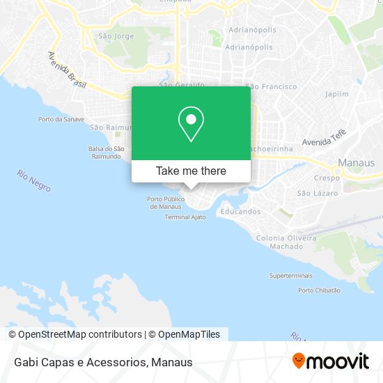Gabi Capas e Acessorios map