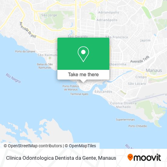 Clínica Odontologica Dentista da Gente map