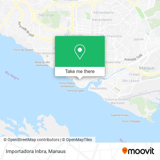 Importadora Inbra map