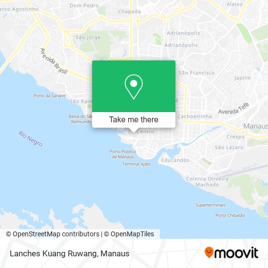 Lanches Kuang Ruwang map