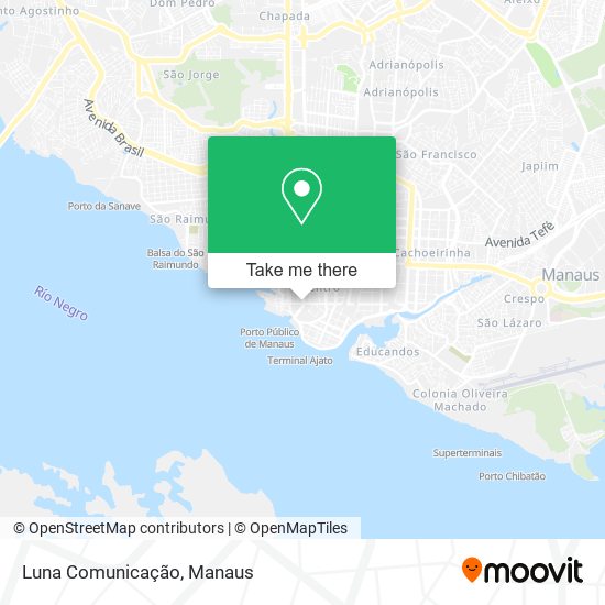 Luna Comunicação map